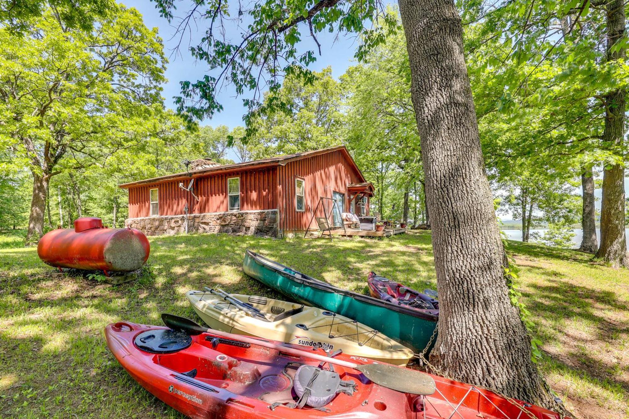 Rural Arkansas Vacation Rental With Lake Access Scranton Exteriör bild